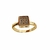 Anel Chuveiro Cristal Ouro - comprar online
