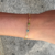 Pulseira de Zircônias Coloridas Ouro - loja online