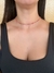 Choker Riviera Pink Fashion - Mattielo Joias