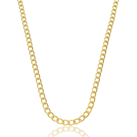 Colar Correntaria Grumet Ouro