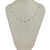 Choker de Bolinhas e Zircônias Coloridas Prata - comprar online