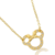 Colar Minnie Mouse Ouro na internet