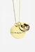 Colar Redondo Duplo Nome e Foto Banhado a Ouro 18k - comprar online