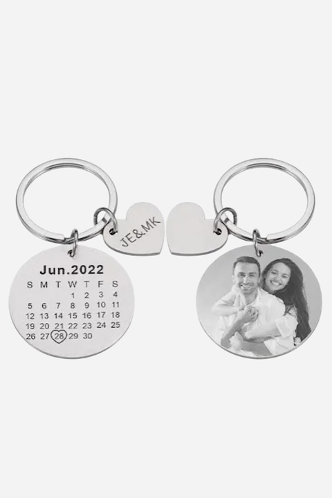 Chaveiro Personalizado Calendário Aço Inox - comprar online