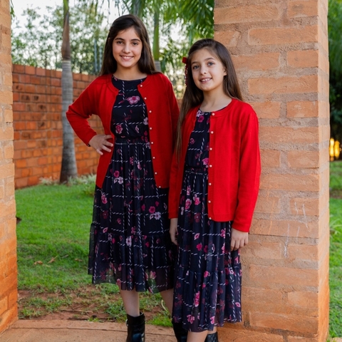 Tricô vermelho