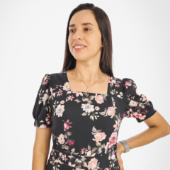 Vestido Poliana Adulto - Feliz Infância Kids