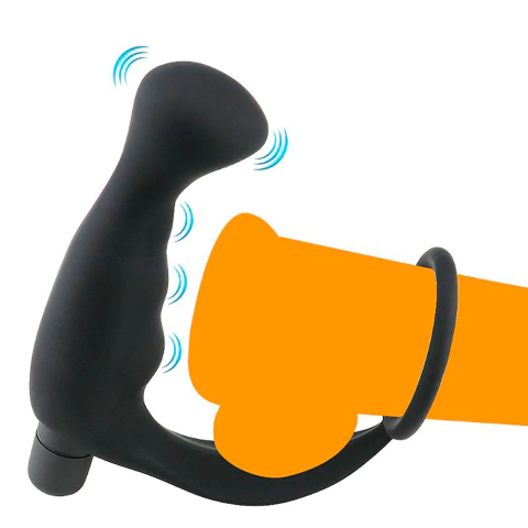 Estimulador de prostata com Anel retardador