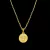 Corrente Cadeado Long (3mm) Banhada a Ouro + Pingente na internet