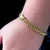 Corrente e Pulseira Moeda Antiga 1x1 - 6mm - 65cm + Pingente Placa Face Cristo - loja online