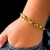Pulseira Moeda Antiga Elo Trançado - 8mm - 22cm - comprar online