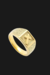 Anel Cruz Oração Deus Todo Poderoso Banhado a Ouro 18K na internet