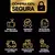 Imagem do Kit Corrente e Pulseira 1 Por 1 Grumet Laminado 10mm + Pingente de Brinde Banhado Ouro