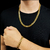 Corrente e Pulseira Banhado - Elo 1 Por 1 - loja online