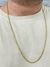 Corrente Masculina Banhada a Ouro 18k - Cordão Baiano 2mm - comprar online