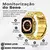 Relógio Smartwatch Ultra Gold Edition 2024 - Série 9 24k 49mm. na internet
