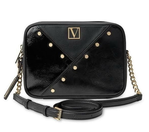 Bolsa Preta Crossbody Victorias Secret
