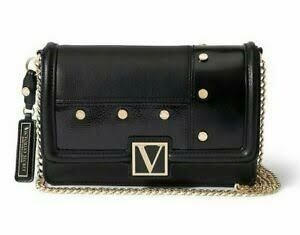 Bolsa Preta Crossbody Victorias Secret