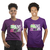 Camisa Os Teens tão on Roxa 12 anos