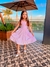 Vestido Infantil Xadrez Rosa Bebê - Bebê Unicórnio Loja Infantil