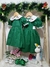 Vestido Nathália Verde Bordado Cerejinha na internet