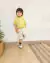 Conjunto Meninos Casual Camisa Verde Lima