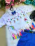 Conjunto Infantil Lápis Aquarela ABC Azul na internet