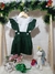Imagem do Salopete Verde e Blusa Renda