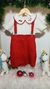 Conjunto Meninos Social Vermelho Bordado Natal na internet