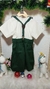 Conjunto Meninos Social Verde Bordado Natal - Bebê Unicórnio Loja Infantil
