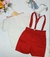 Imagem do Conjunto Meninos Social Vermelho Bordado Natal