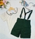 Conjunto Meninos Social Verde Bordado Natal - loja online