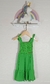 Vestido Infantil Verde Bandeira Bordado
