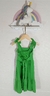 Vestido Infantil Verde Bandeira Bordado - comprar online