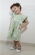 Vestido Infantil Verde Estampado Margaridas na internet