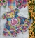 Fantasia Infantil Junino Pink, Azul E Amarelo Com Florzinhas Veste Bebê De Meses