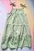 Vestido Infantil Verde