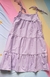 Vestido Infantil Lilás