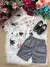 Conjunto Meninos Casual Camisa Off Florida - Bebê Unicórnio Loja Infantil