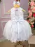 Vestido Baby Branco Jardim Encantado Flora - Bebê Unicórnio Loja Infantil