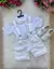 Conjunto Meninos Social Short Branco Batizado