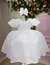 Vestido Cristal em Laise Branco