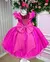 Vestido Infantil Barbie Princesa Pink Glitter Luxo - Bebê Unicórnio Loja Infantil