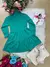 Vestido Infantil Inverno Verde