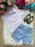 Conjunto Meninos Casual Camisa Xadrez - comprar online