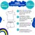 Conjunto Infantil Lápis Aquarela ABC Azul