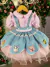 Conjunto Salopete Infantil Fazendinha Rosa Jeans na internet