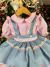 Conjunto Salopete Infantil Fazendinha Rosa Jeans - Bebê Unicórnio Loja Infantil