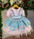 Conjunto Salopete Infantil Fazendinha Rosa Jeans - comprar online