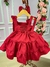 Vestido Blogueirinha Vermelho Cerejinha na internet