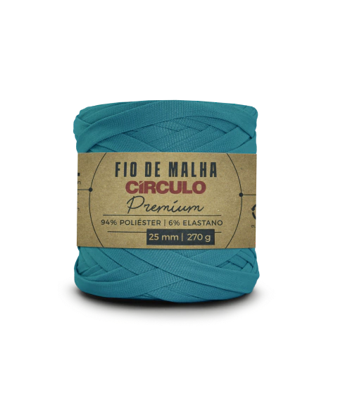 FIO DE MALHA CIRCULO PREMIUM - COR 2194 TURQUESA